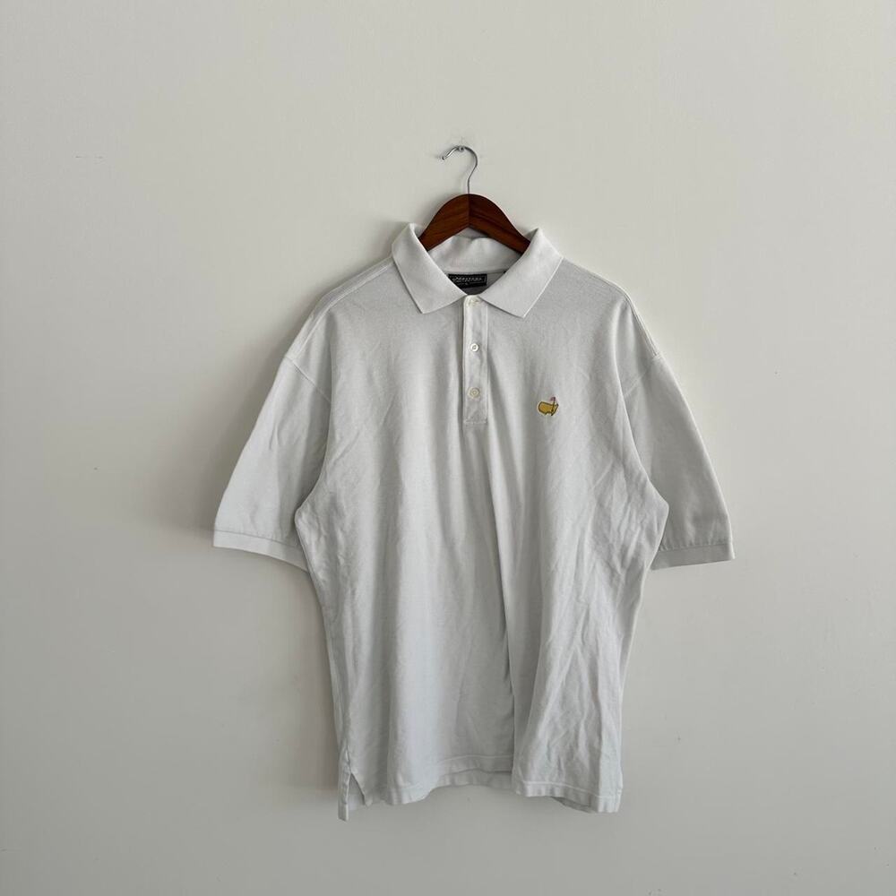 Masters Collection Polo Shirt with Yellow Golf Club Logo